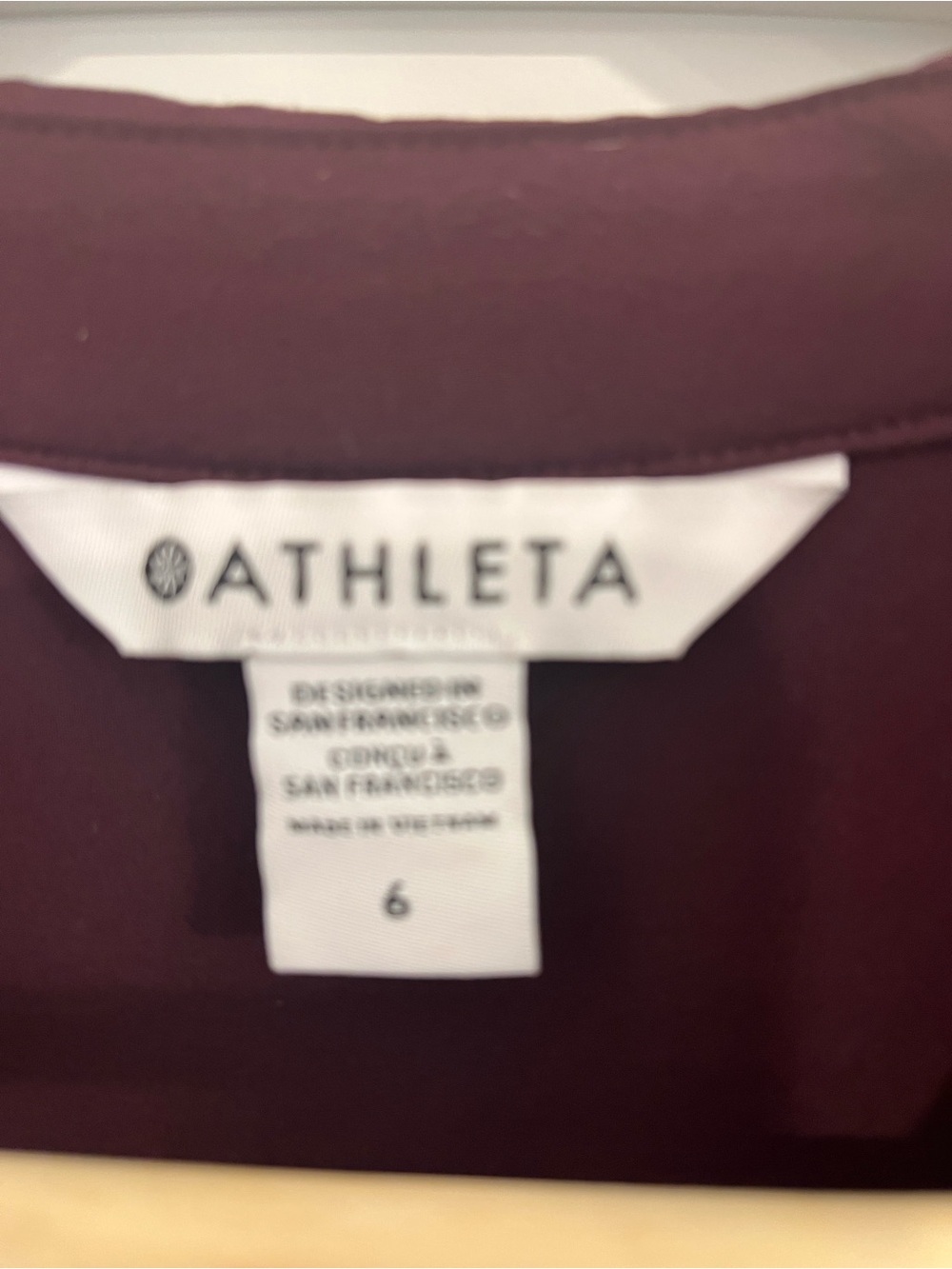 Athleta Brooklyn Sleeveless Collared Jumpsuit in Plum - Picture 10 of 10